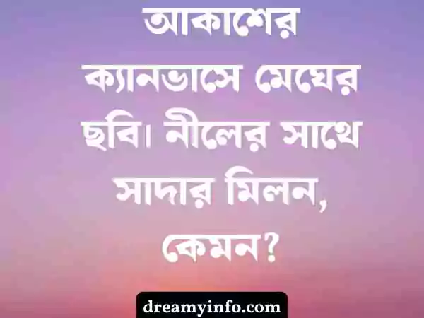 আকাশ নিয়ে ক্যাপশন
