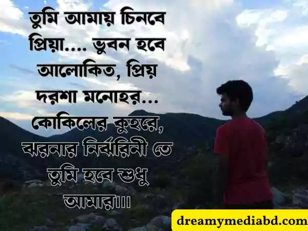 মন খারাপের স্ট্যাটাস