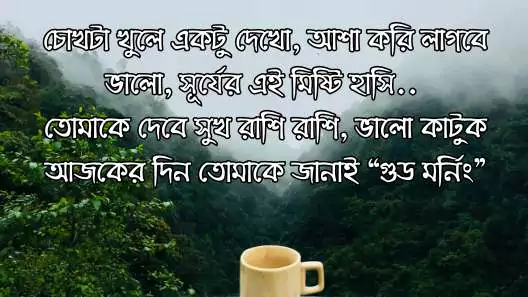 শুভ সকাল স্ট্যাটাস